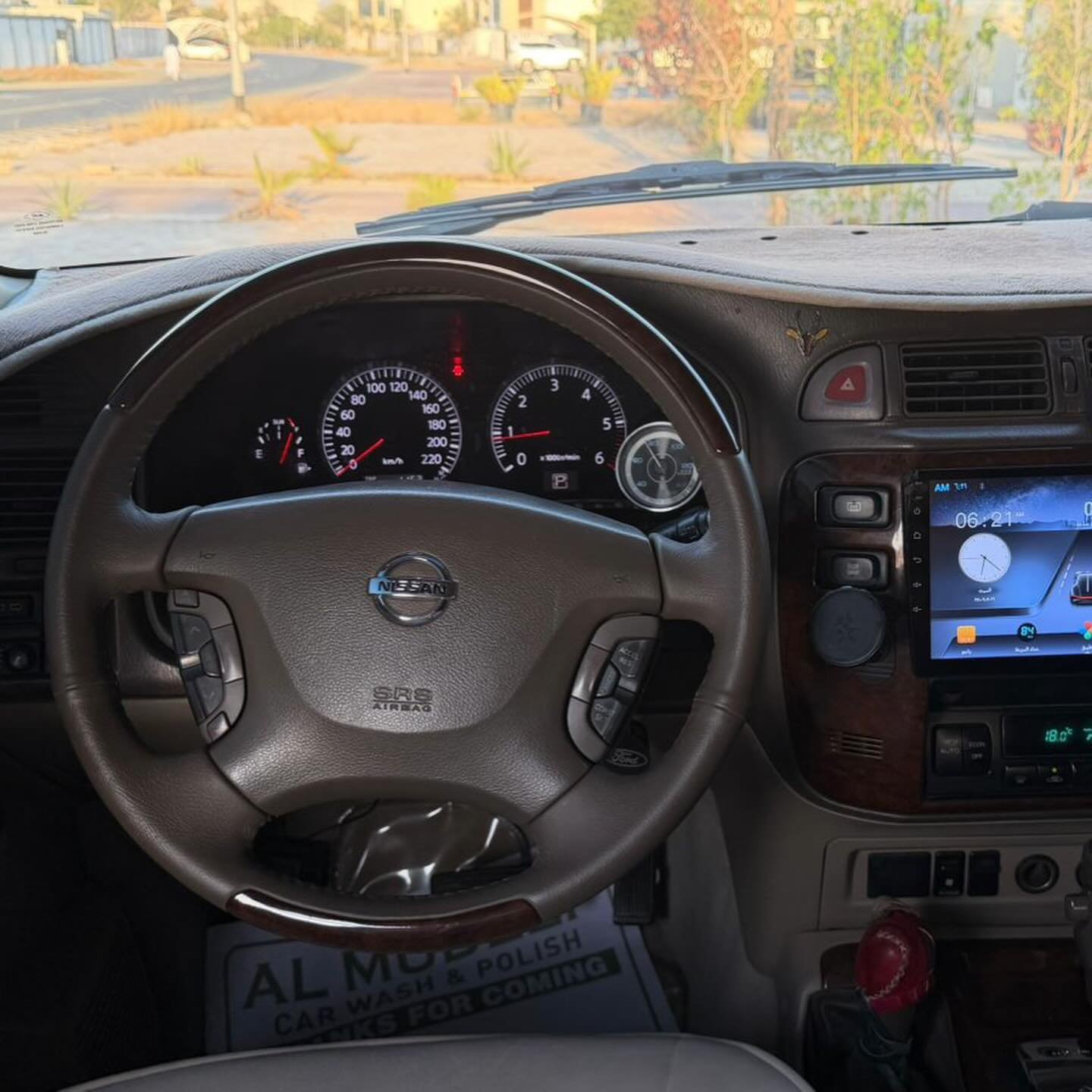 Nissan SUV (interior) — Dubai, UAE
