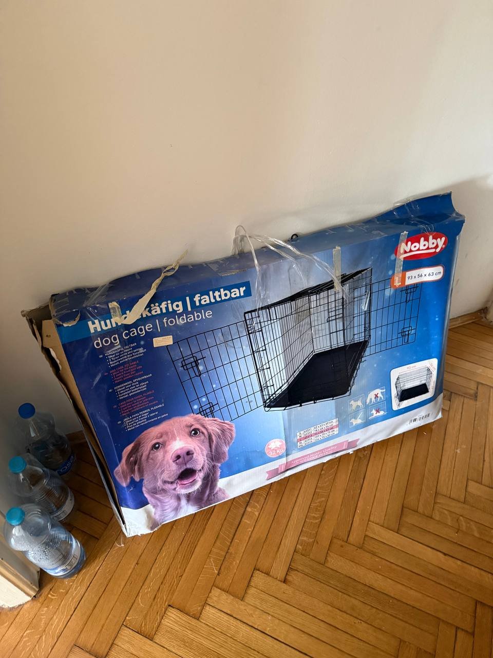 Jaula plegable para perros Nobby (92x56x63 cm) — Belgrado, Serbia