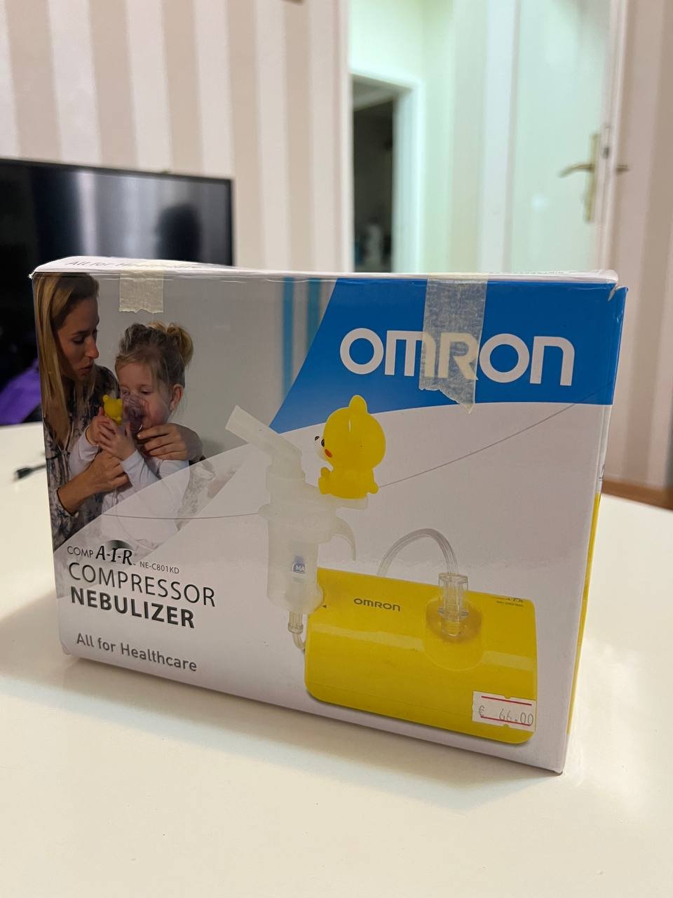 OMRON CompAIR NE-C801KD compressor nebulizer — used a couple of times — Belgrade, Serbia