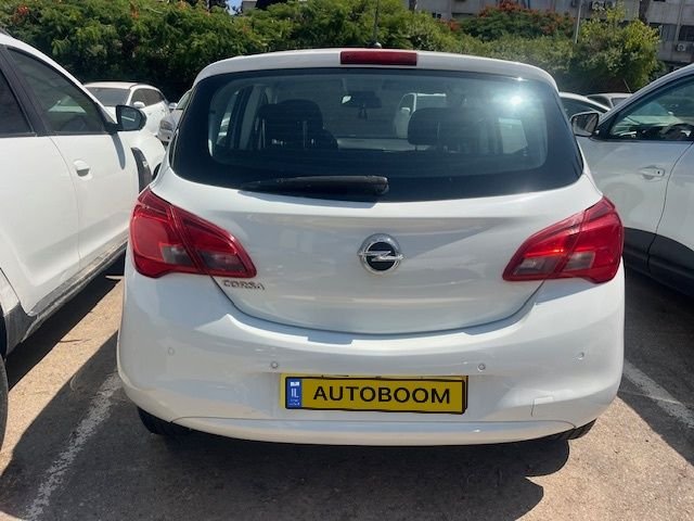 Opel Corsa 2018 white automatic Enjoy LS — Haifa, Israel