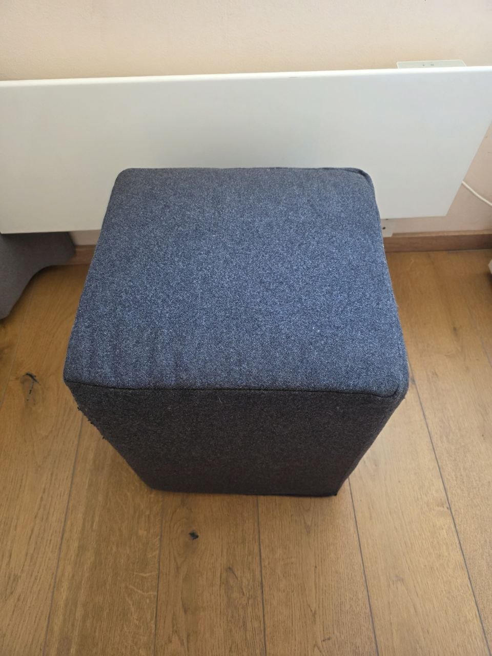 Puf con funda extraíble 40x40, altura 45 — new — Limasol, Chipre