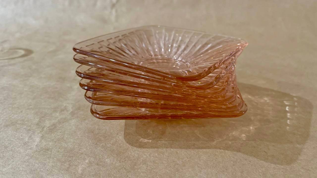 Juego de té Paşabahçe (12 piezas) — Alanya, Turquía