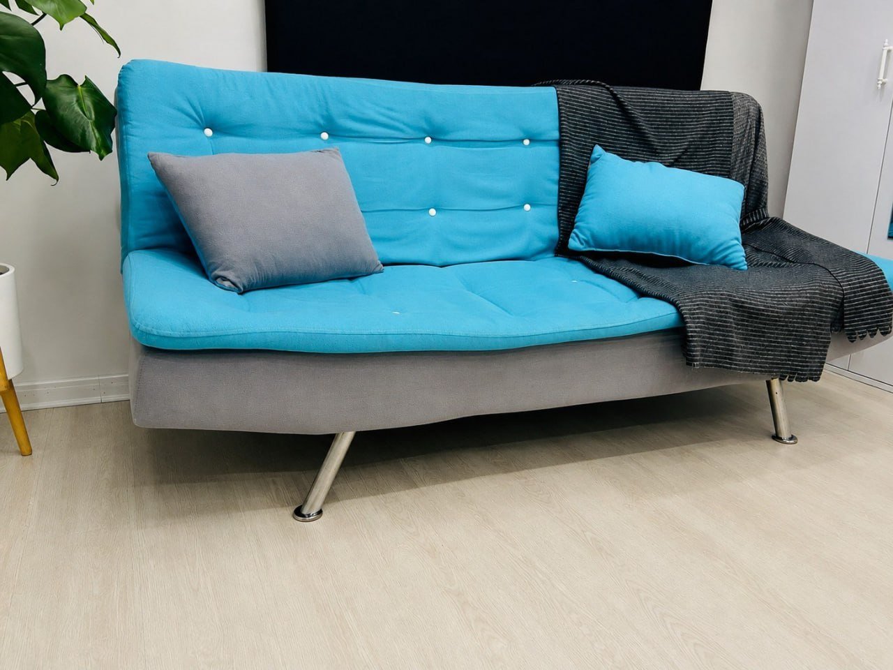 Sofá PAFU MISA AÇILIR KANEPE (190 cm) azul — used — Antalya, Turquía