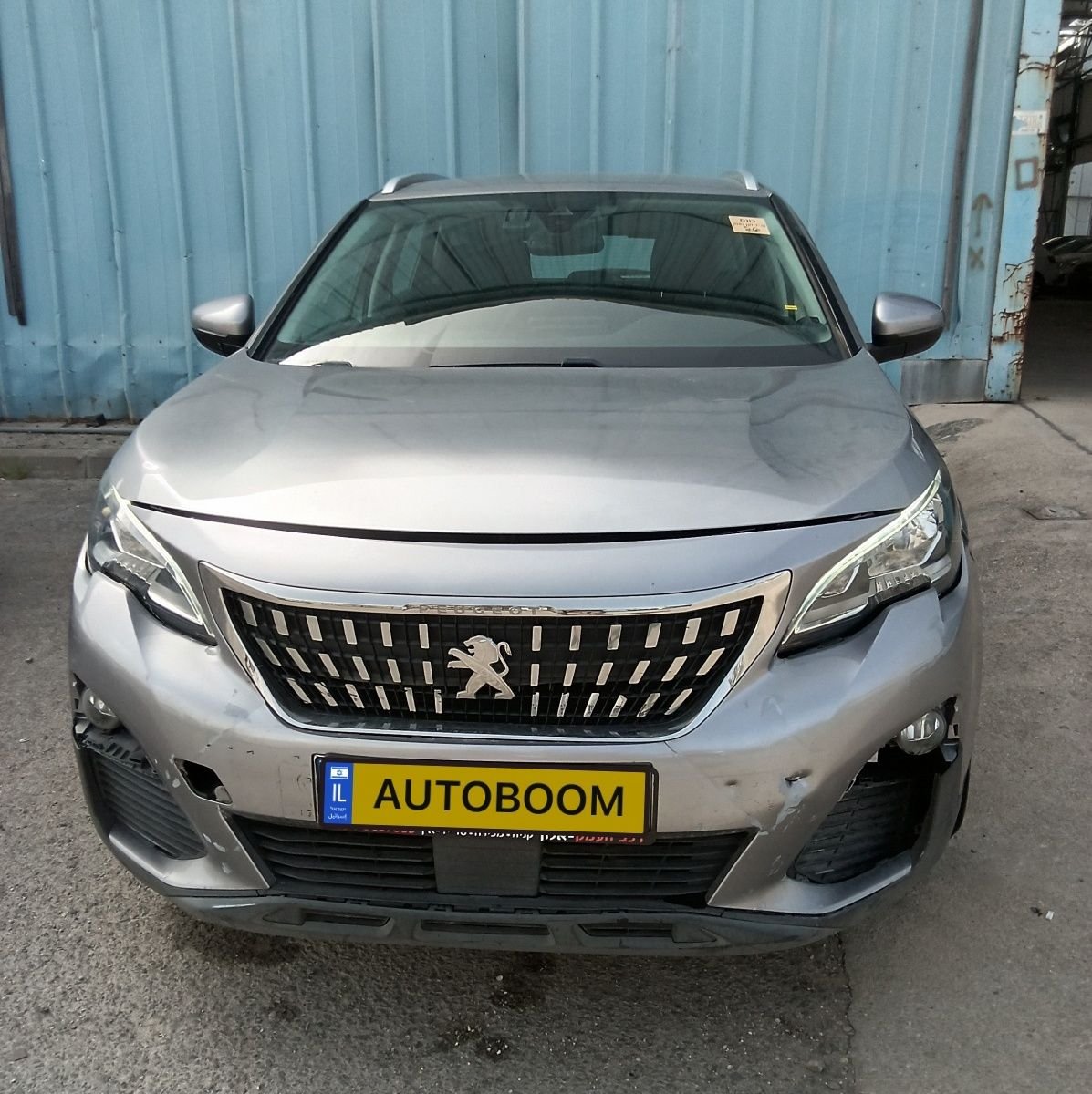 Peugeot 3008 2017 Active automatic petrol grey — Tel Aviv, Israel