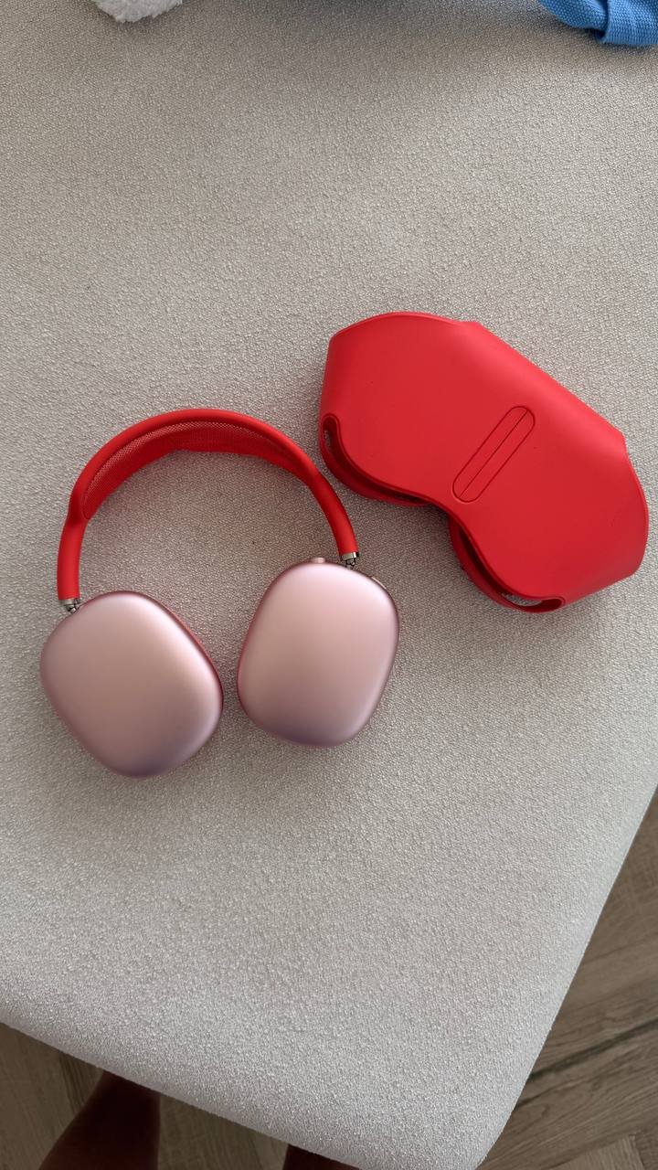 Розовые наушники (earphones) — б/у — Дубай, ОАЭ