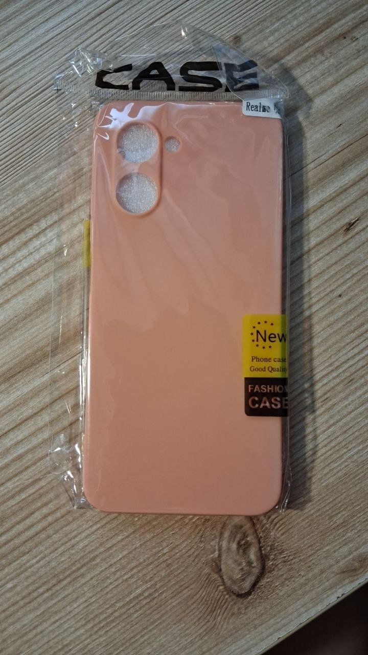 Розовый чехол на Realme C33 — новый — Анталия, Турция