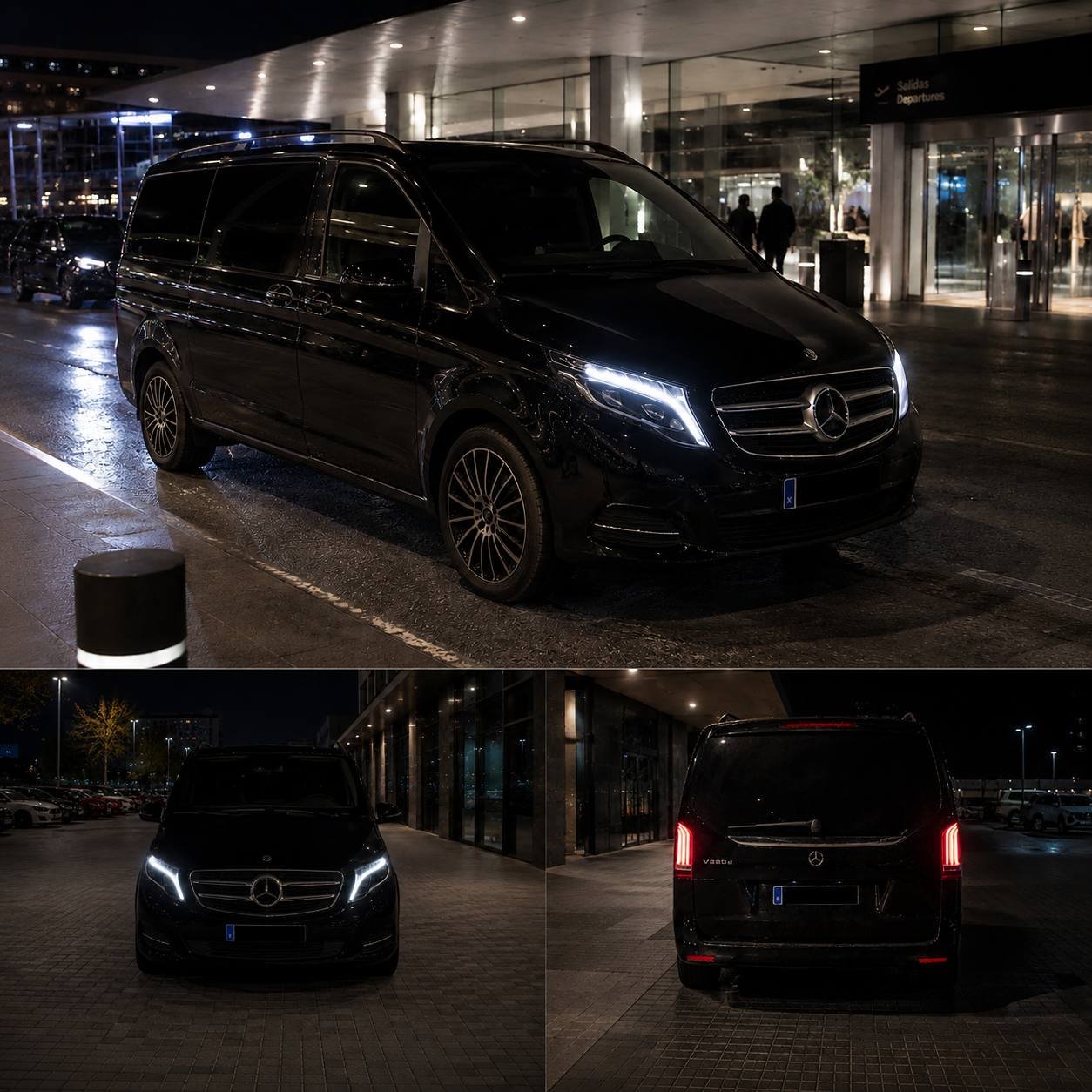 خدمة نقل فاخرة Mercedes V-Class V220 2025 — مدريد, إسبانيا