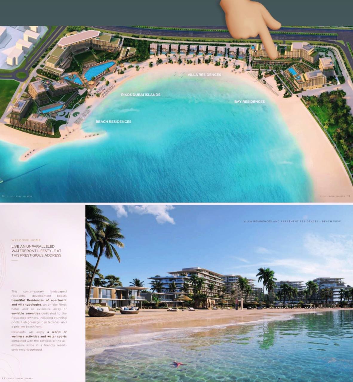 Редкая 2BR вилла/резиденция у пляжа RIXOS Dubai Islands — Дубай, ОАЭ Редкая 2BR вилла/резиденция у пляжа RIXOS Dubai Islands — Дубай, ОАЭ