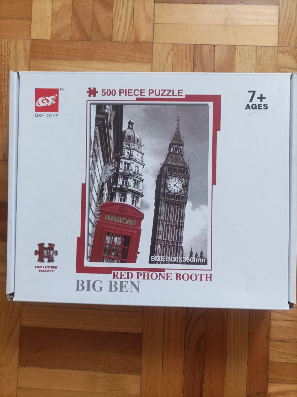 لغز Red Phone Booth Big Ben، 500 قطعة — نوفي ساد, صربيا لغز Red Phone Booth Big Ben، 500 قطعة — جديد — نوفي ساد, صربيا