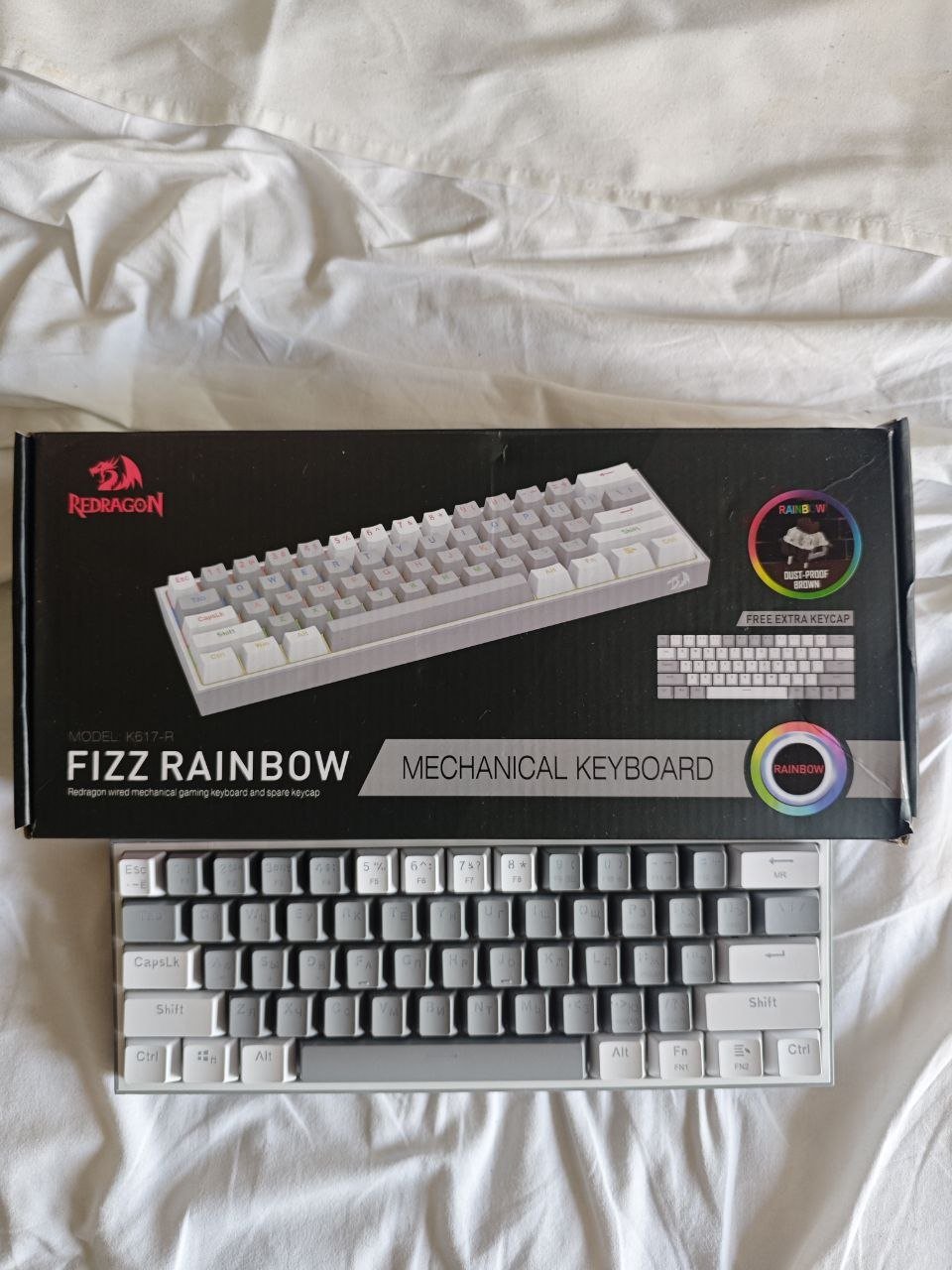 Redragon Fizz Rainbow механическая клавиатура — новый — Батуми, Грузия