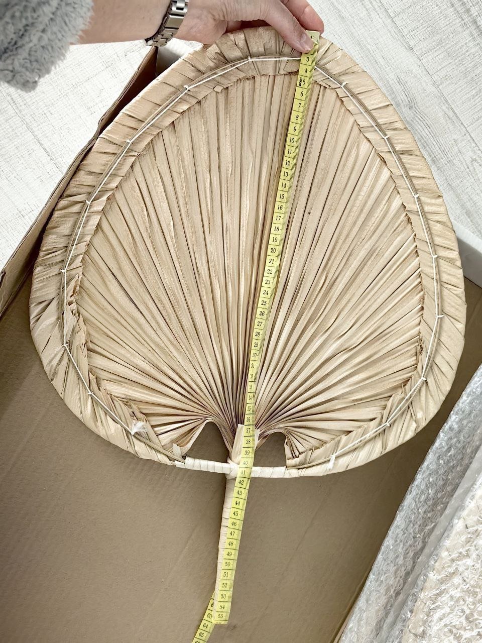 Renesse Home leaf decor, large 56 cm (2 pcs) — new — Antalya, Turkey