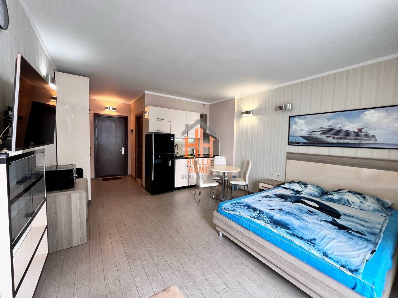 Rent large studio with sea view, Sherif Khimshiashvili 15a — Batumi, Georgia