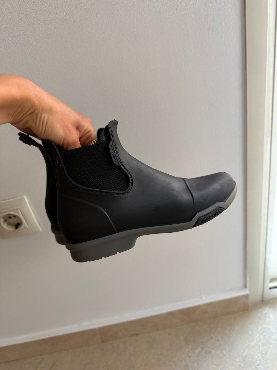 Riding boots FOUGANZA, rubber, size 32 — Valencia, Spain