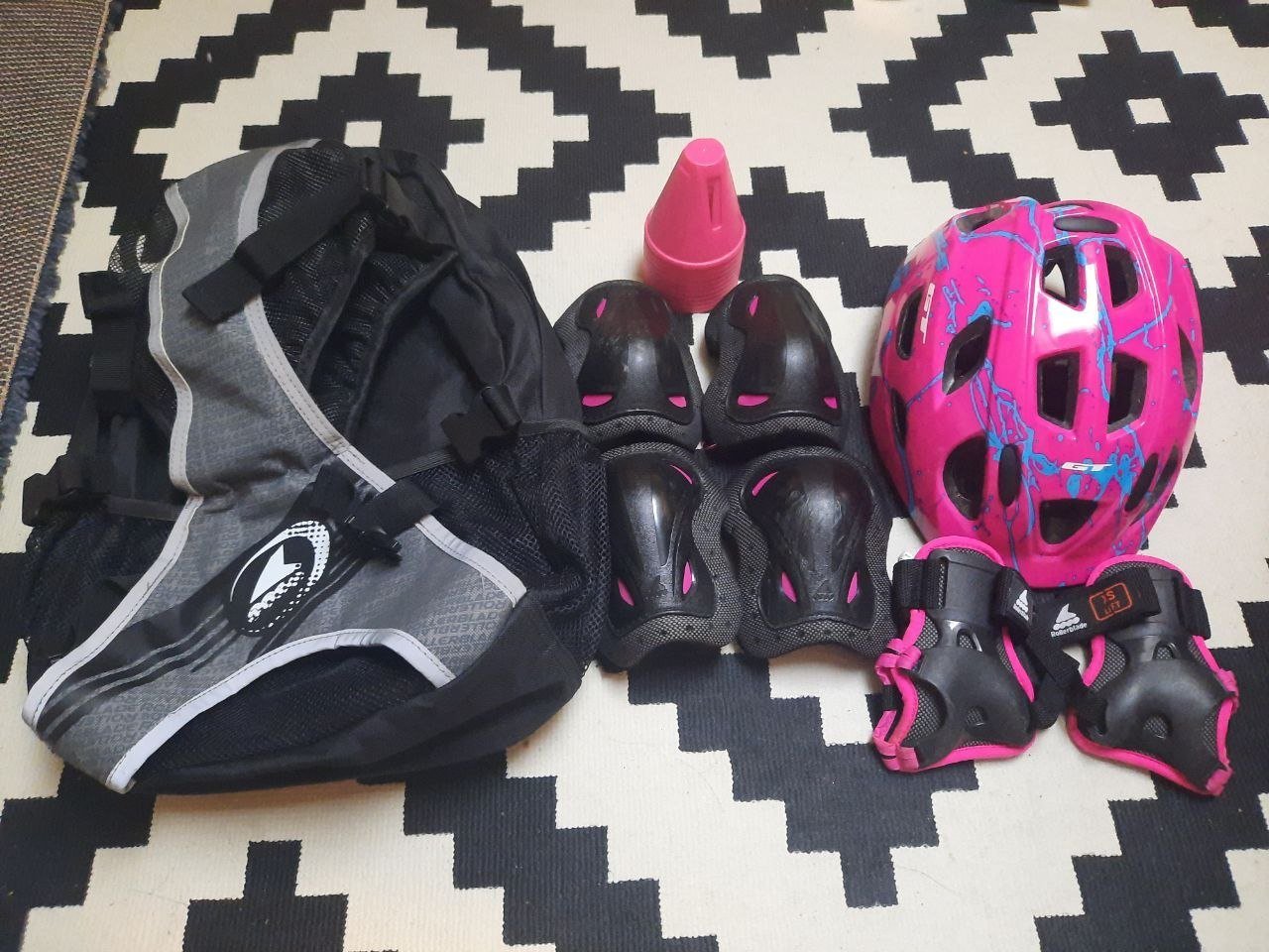Защита Rollerblade: шлем GT, конусы, рюкзак, размер XS — новый — Белград, Сербия