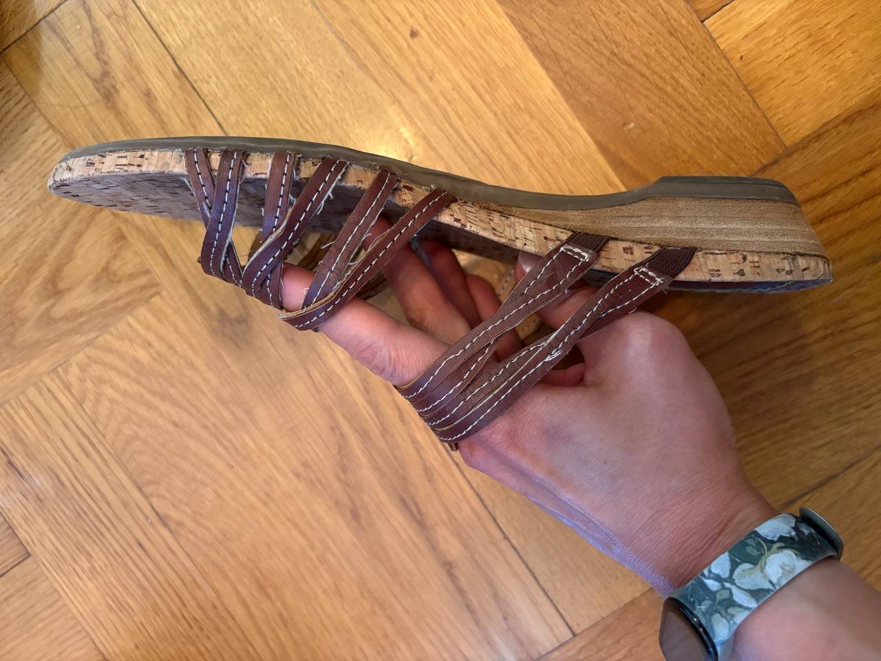 Salamander sandals, size 7 (40-40.5), actually 39 — used — Novi Sad, Serbia