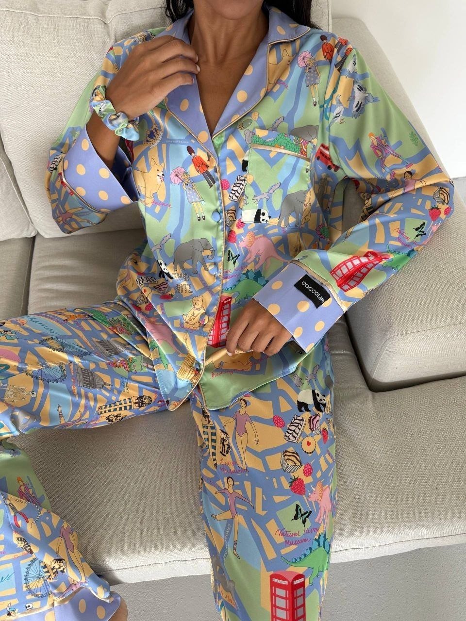 Satin pajamas (Turkey) available — Moscow, Russia