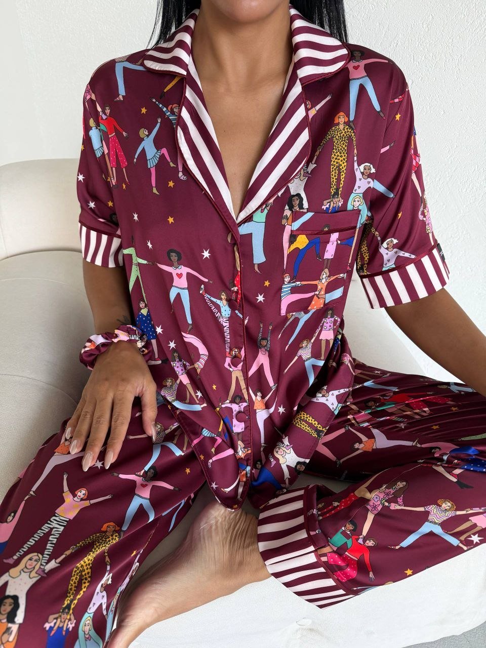 Satin pajamas (Turkey) available — Moscow, Russia
