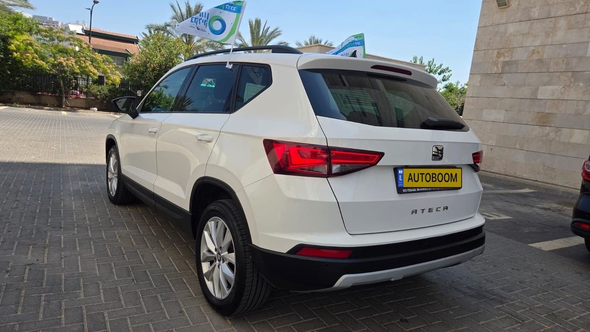 SEAT Ateca 2020 Style, white, automatic, 1.5 petrol — Tel Aviv, Israel