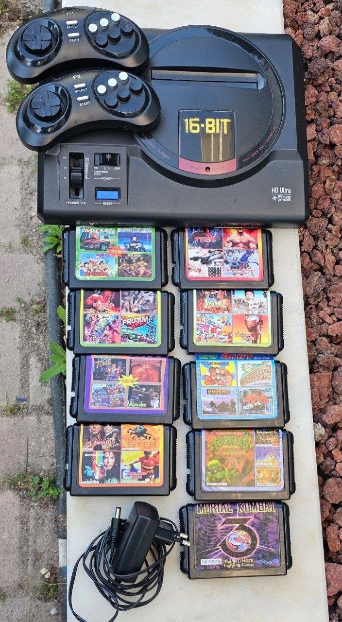 Consola de videojuegos SEGA 16-bit HD Ultra (Retro Genesis) 2023 — working — Antalya, Turquía