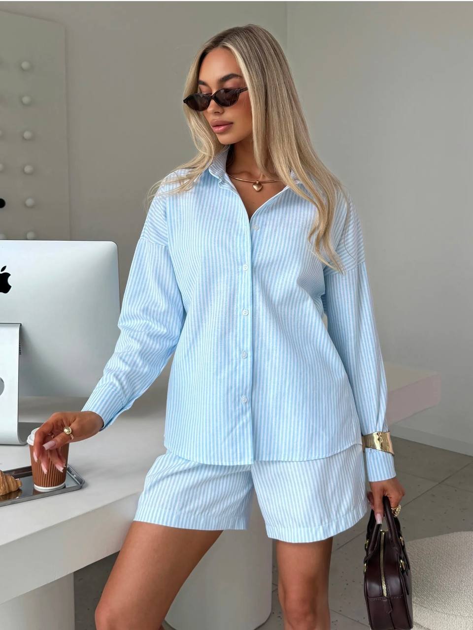 Conjunto de camisa talla S, algodón, nuevo — Alanya, Turquía Conjunto de camisa talla S, algodón, nuevo — nuevo — Alanya, Turquía