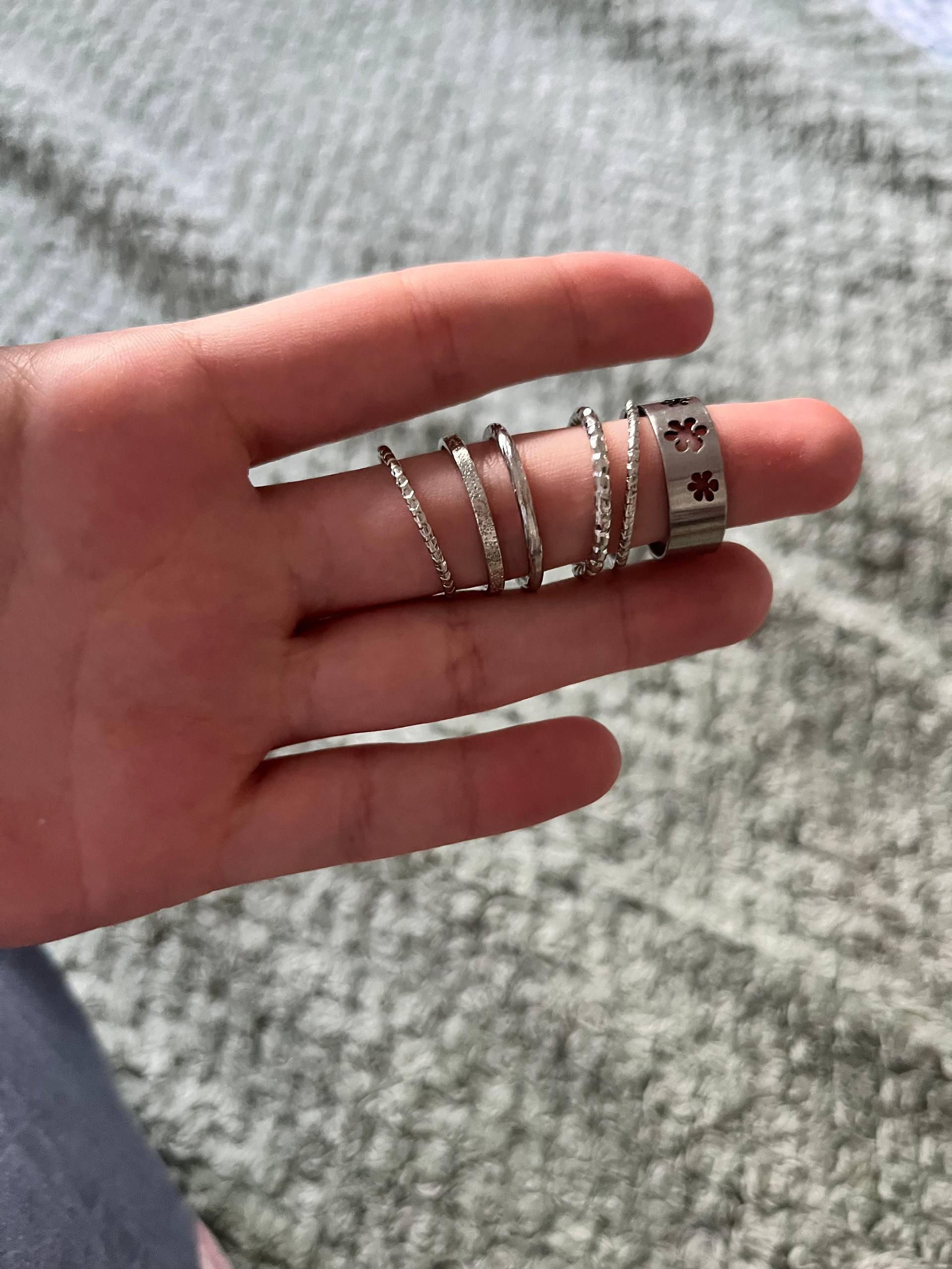 Silver rings, free giveaway — Novi Sad, Serbia