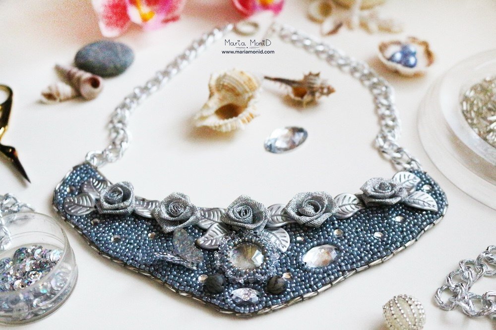 عقد Silver Rose مصنوع يدويًا جديد — باتومي, جورجيا