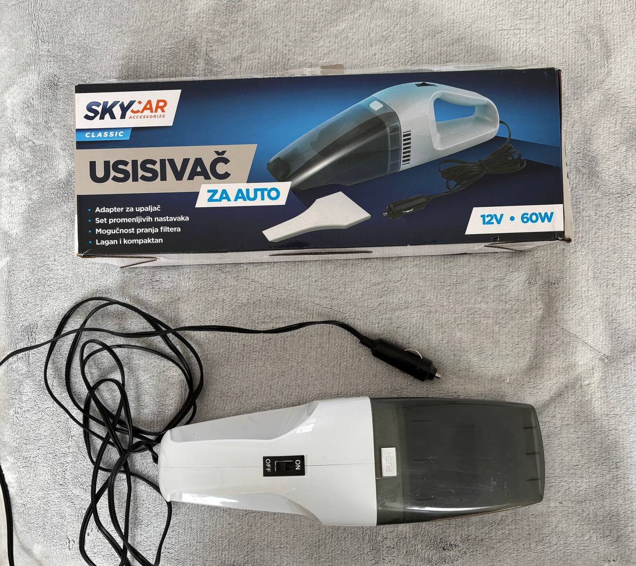 مكنسة سيارة SkyCar Classic 12V — new in box — نوفي ساد, صربيا