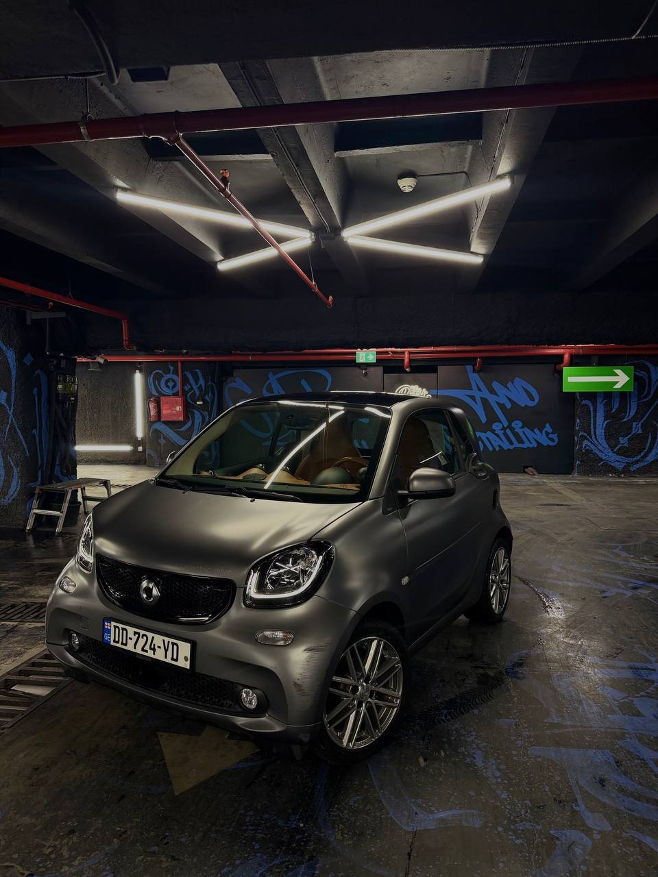Smart for Two Brabus 2017 electric car — Tbilisi, Georgia