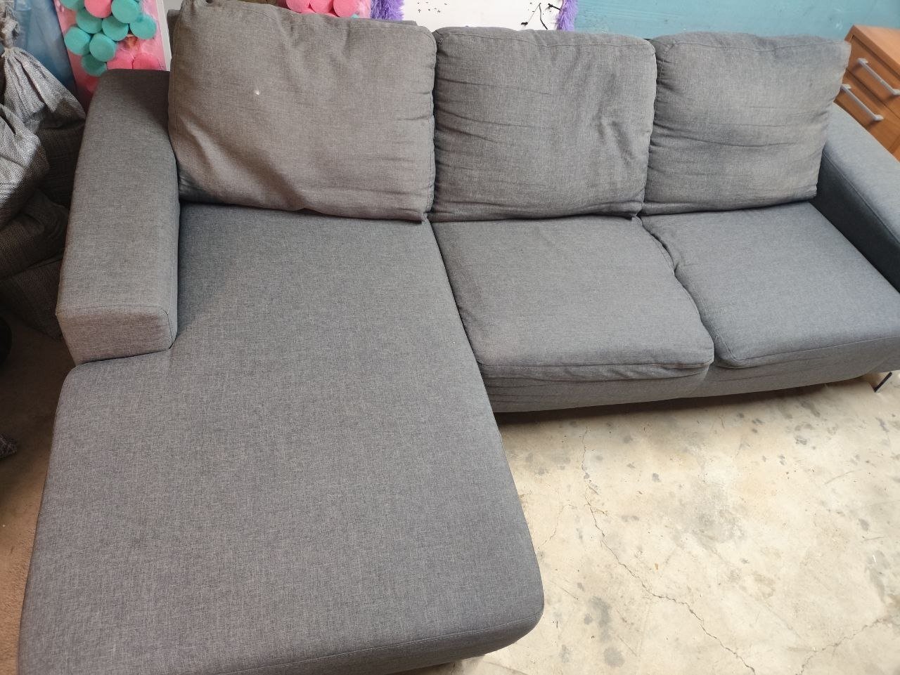 Софа 150×200, серый диван, 50€ — Лимасол, Кипр