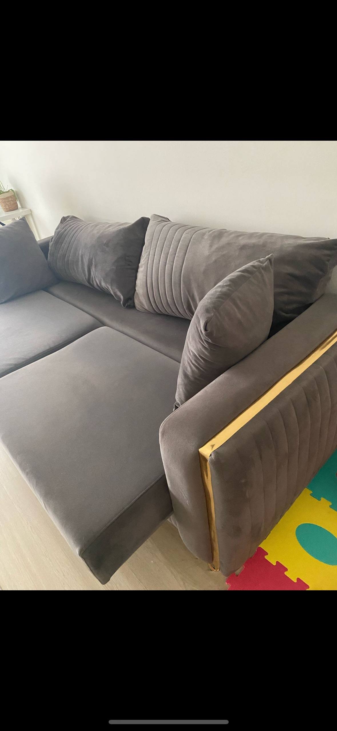 Диван + 1 кресло (б/у 2 года) — used like new — Стамбул, Турция