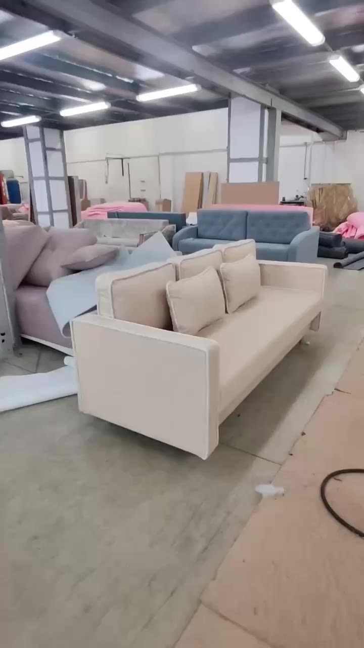 Sofa daybed with storage (non-folding) — used_or_unknown — Moscow, Russia