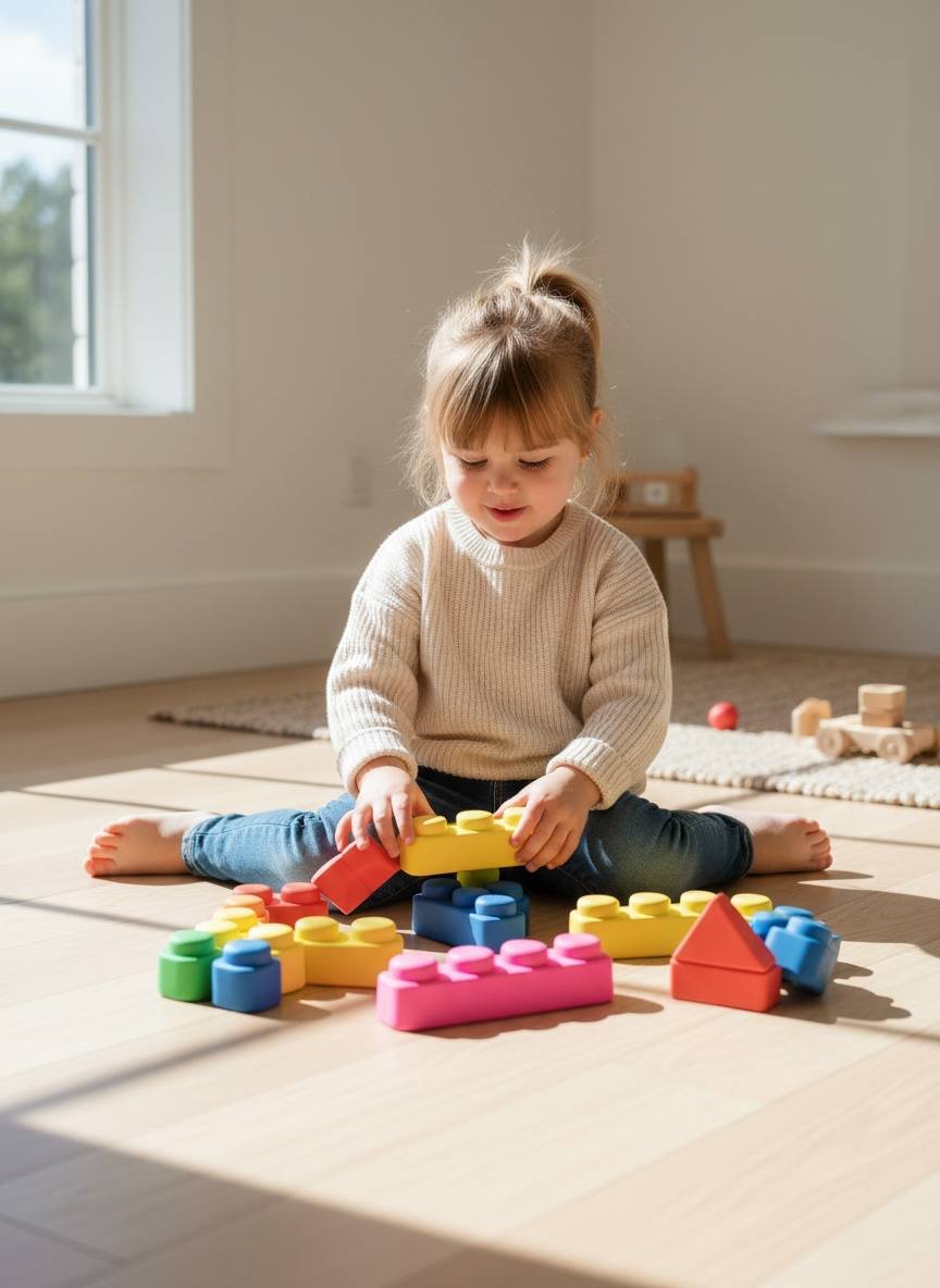 Soft building blocks for toddlers (constructor) — Tbilisi, Georgia