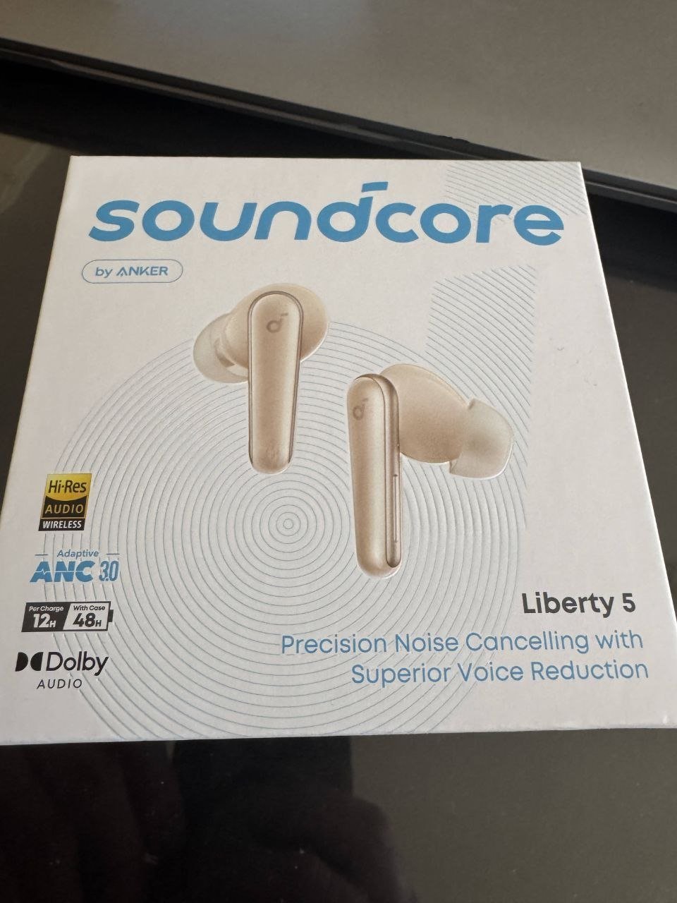 Soundcore Liberty 5 ANC золотые — Нови Сад, Сербия Soundcore Liberty 5 ANC золотые — б/у — Нови Сад, Сербия