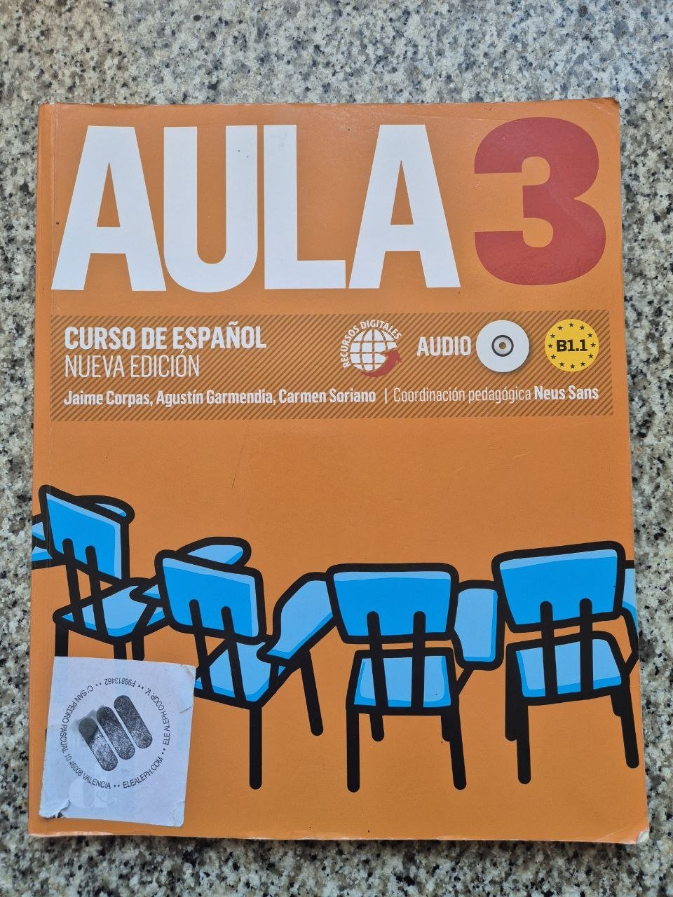 Учебники испанского AULA 3 и AULA 4 (Audio) B1 — Валенсия, Испания