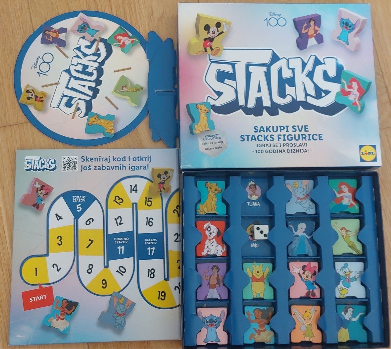 Juego de mesa Stacks Lidl — Novi Sad, Serbia