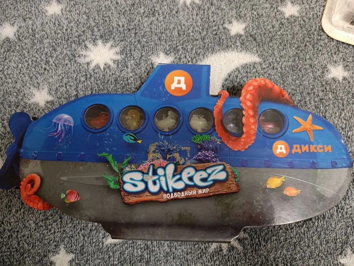 غواصة لعبة Stikeez — مستعمل — سانت بطرسبرغ, روسيا