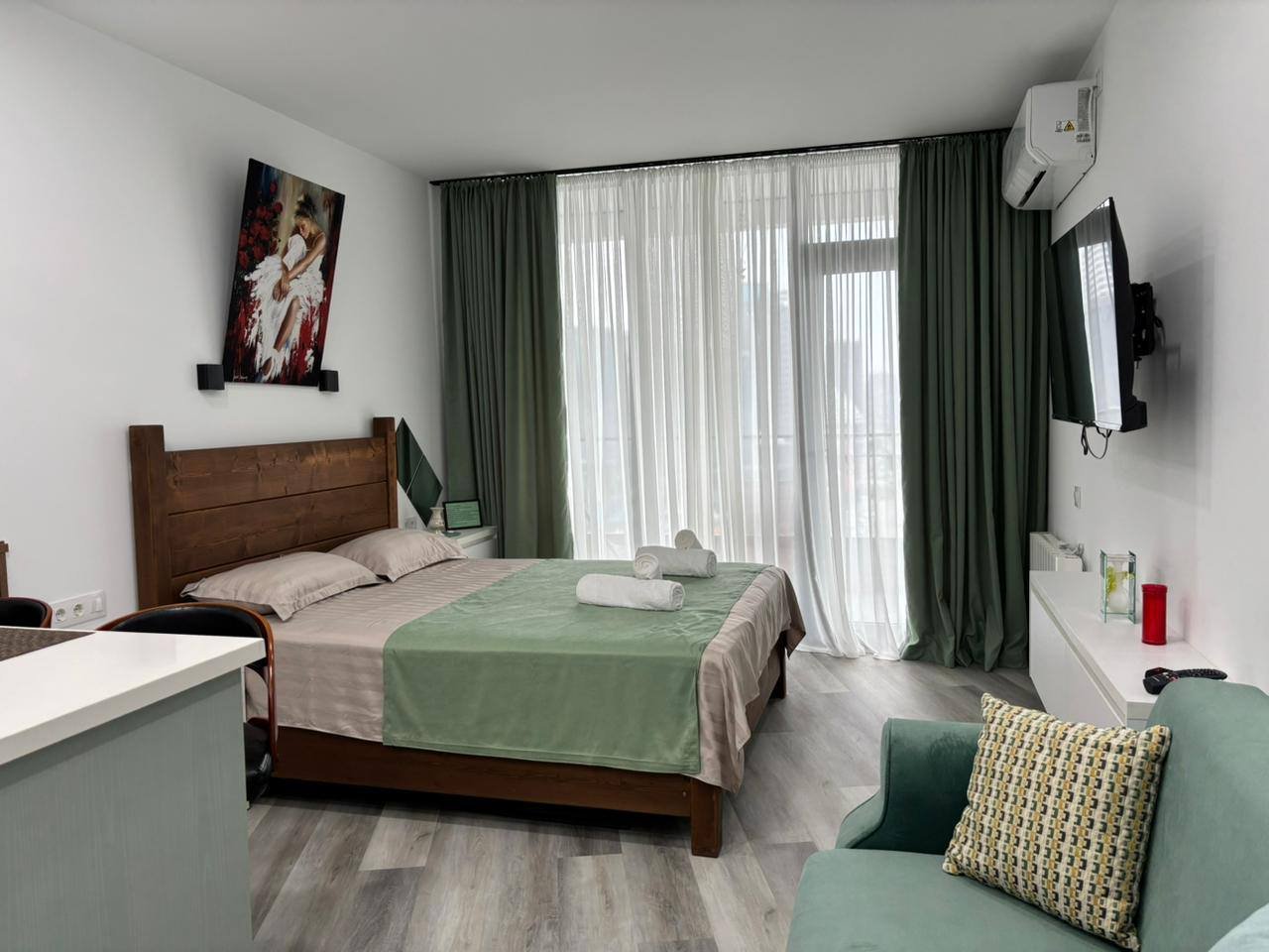 Estudio en alquiler 34 m², piso 11, Sh. Khimshiashvili 61 — Batumi, Georgia