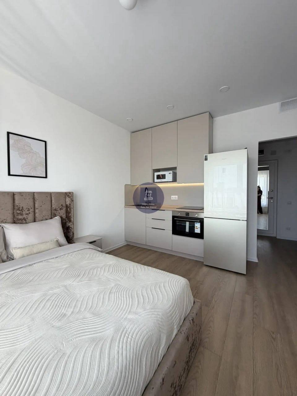 Estudio en alquiler en el complejo residencial Autograf cerca de metro Obvodny Kanal — San Petersburgo, Rusia