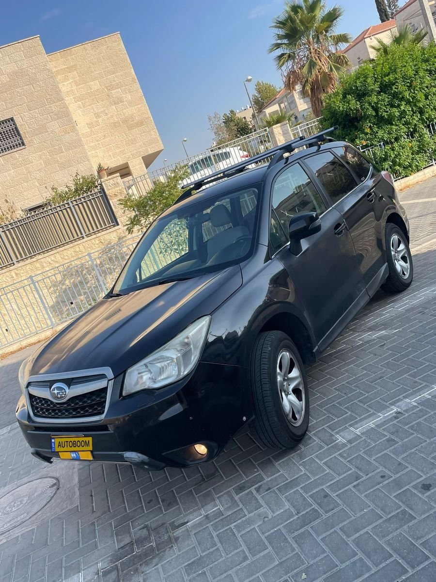 Subaru Forester 2013 black, AWD, CVT — Jerusalem, Israel