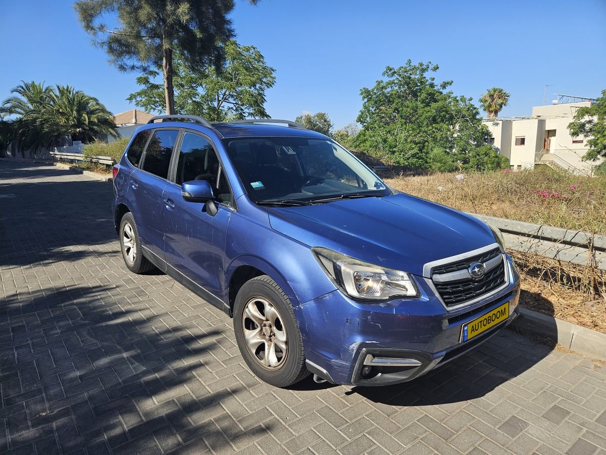 Subaru Forester 2016 blue Z, CVT — Tel Aviv, Israel
