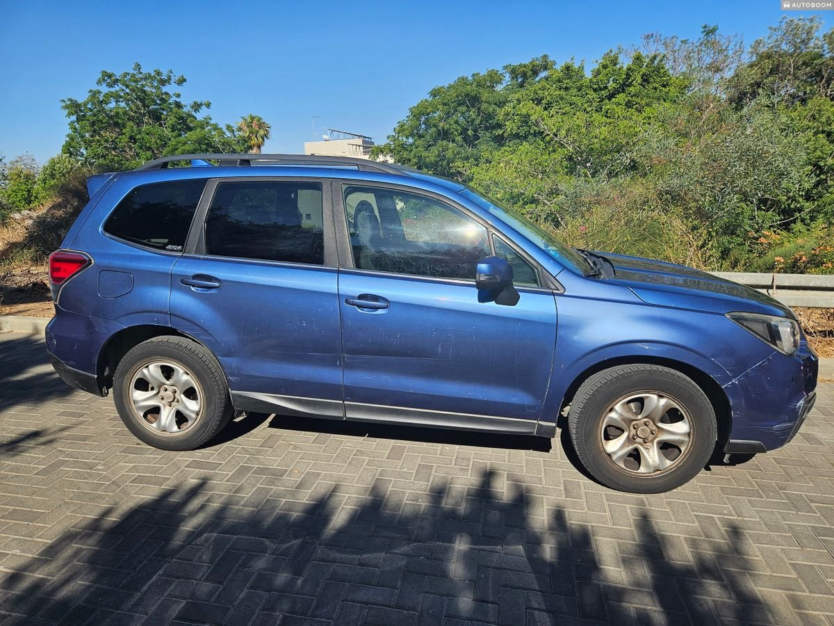 Subaru Forester 2016 blue Z, CVT — Tel Aviv, Israel