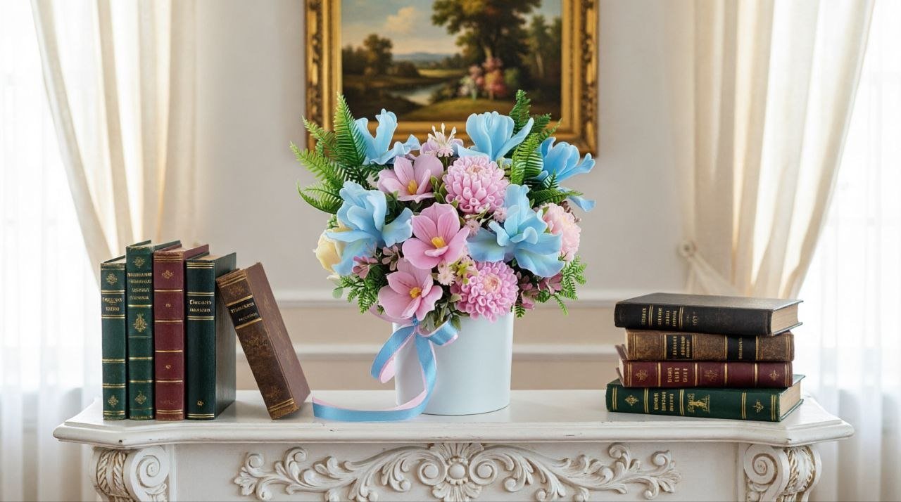 Summer bright soap bouquet — Moscow, Russia