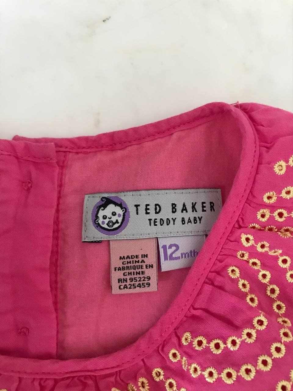 Ted Baker dress, 12 months, cotton — Limassol, Cyprus Ted Baker dress, 12 months, cotton — excellent — Limassol, Cyprus