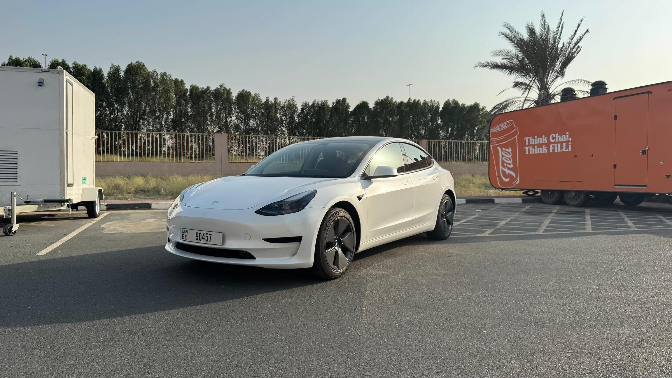 Tesla Model 3 2022, 120000 AED, mileage 500 km, EU spec — Dubai, UAE