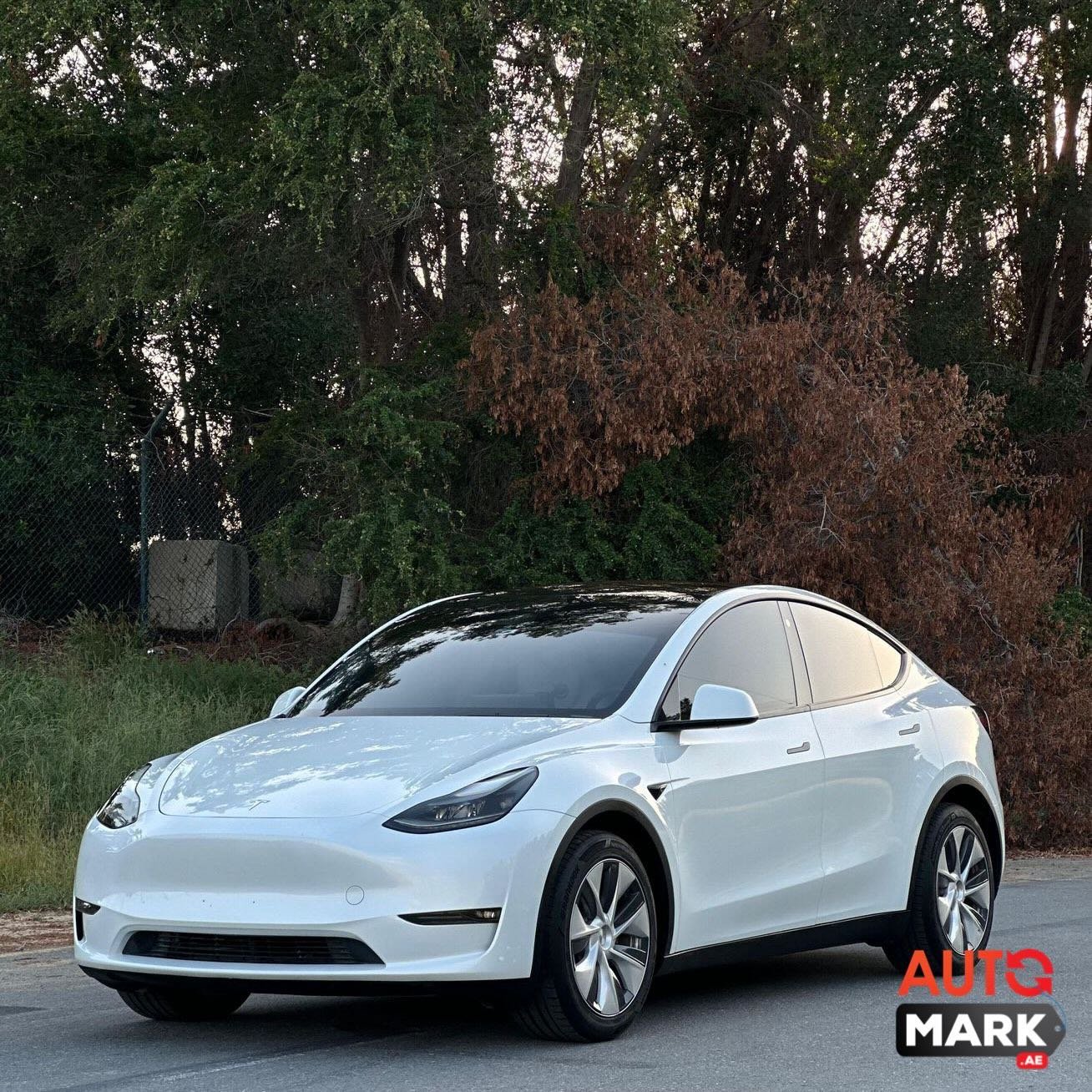 Tesla Model Y Long Range 2024 white, dual motor — Dubai, UAE