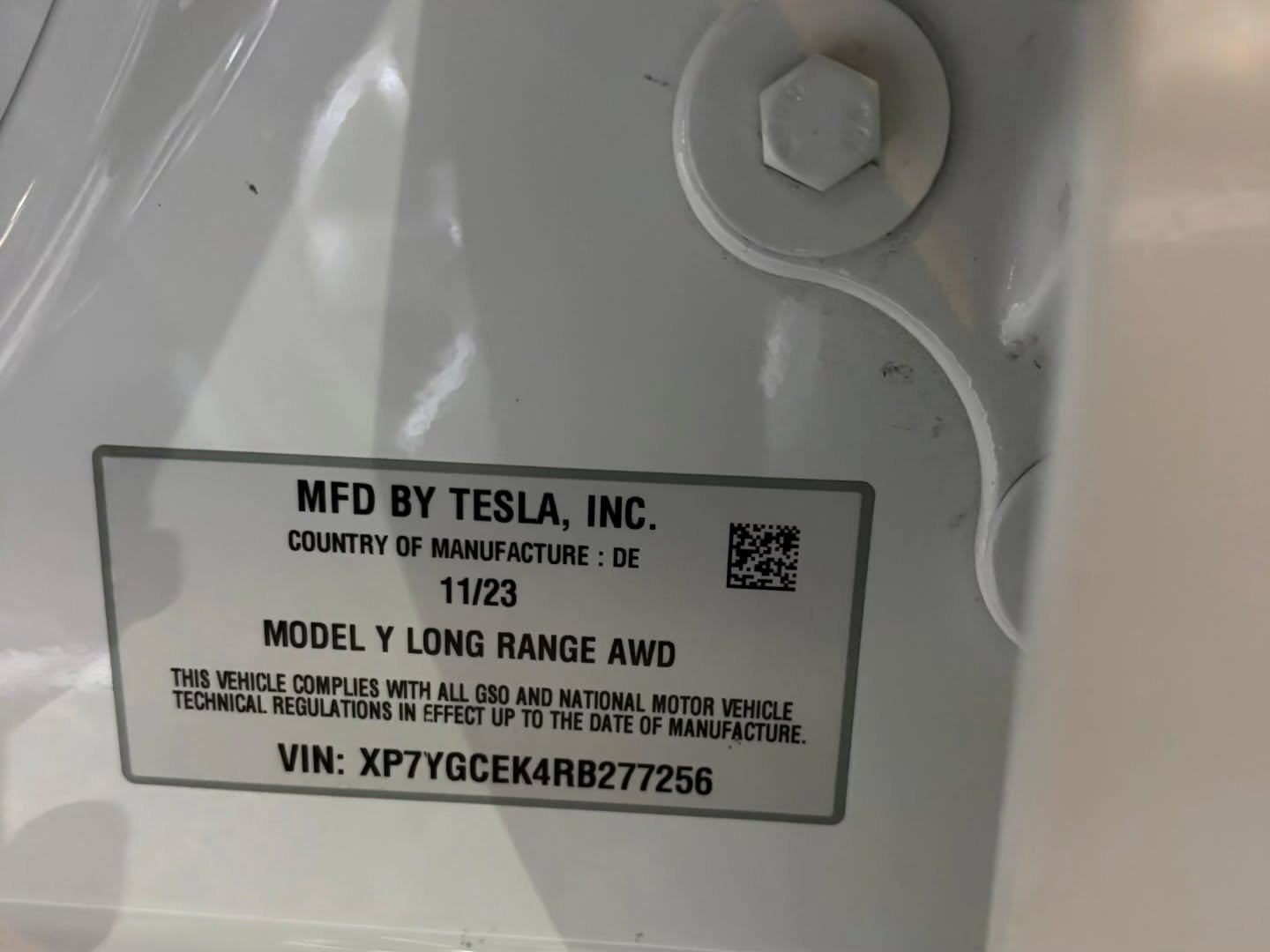 Tesla Model Y Long Range Dual Motor 2024 (GCC) — Дубай, ОАЭ Tesla Model Y Long Range Dual Motor 2024 (GCC) — б/у — Дубай, ОАЭ