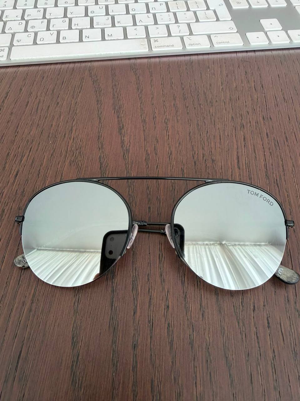 Tom Ford sunglasses with mirrored lenses — used — Limassol, Cyprus