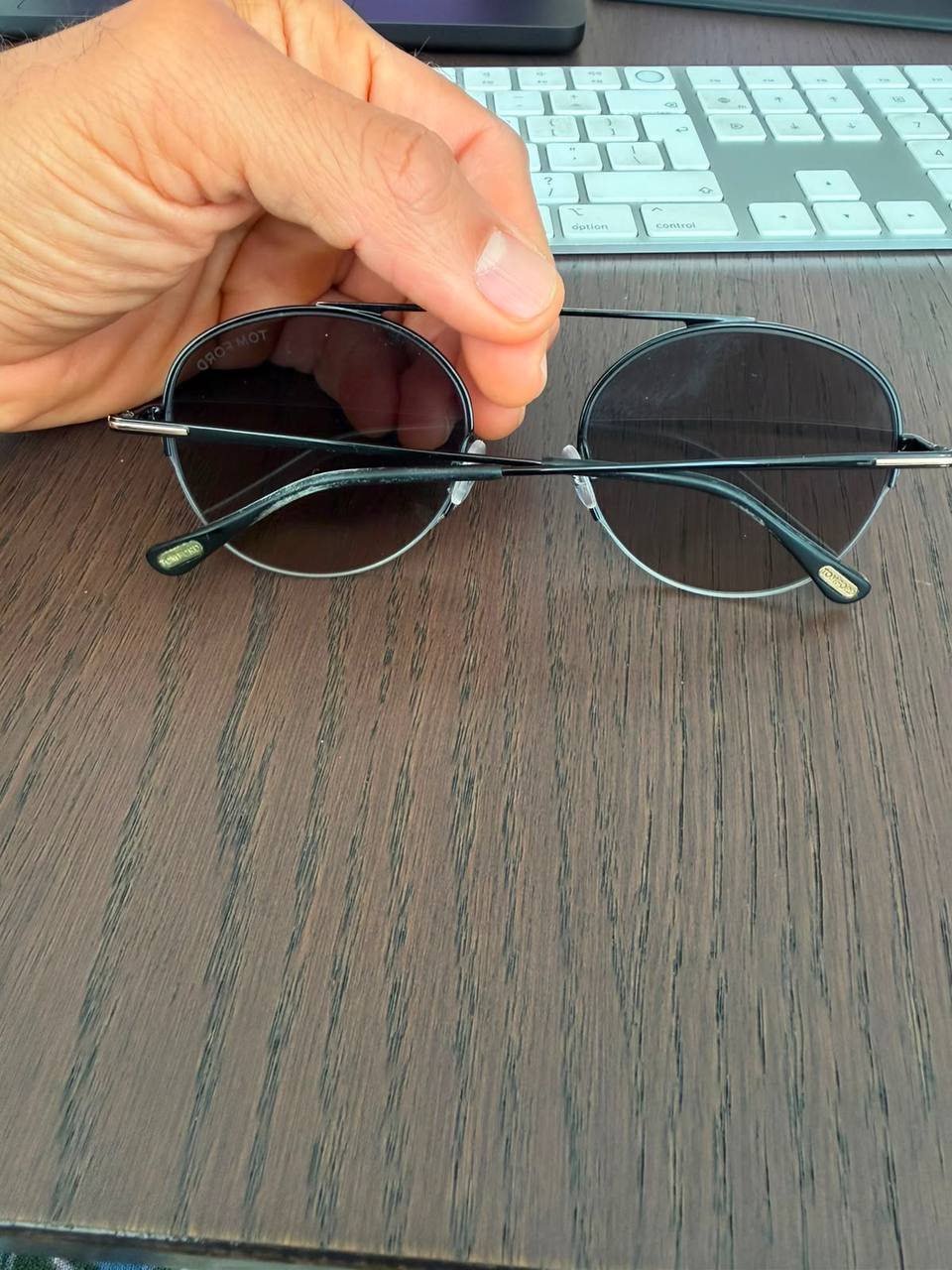 Tom Ford sunglasses with mirrored lenses — used — Limassol, Cyprus