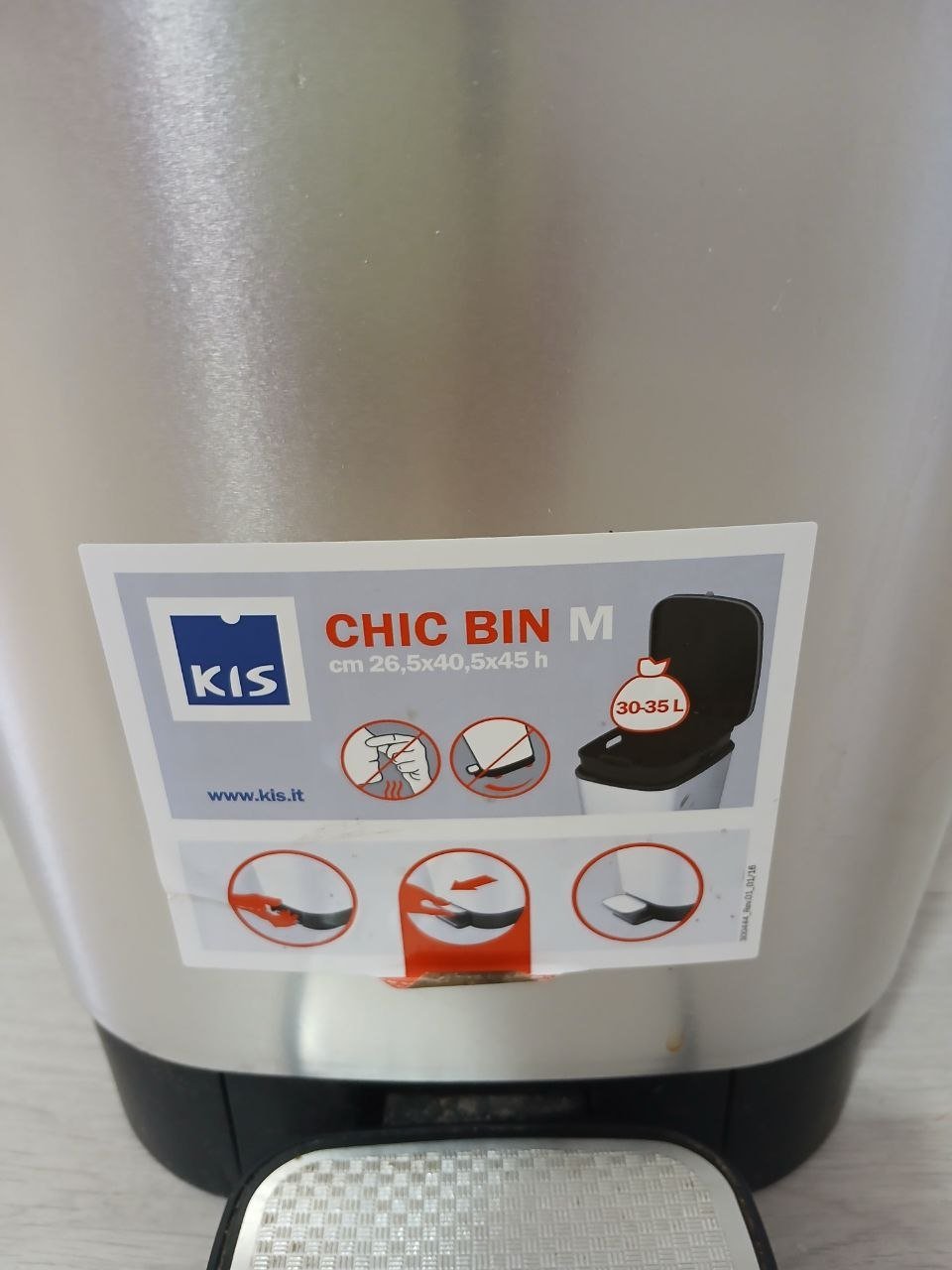 Papelera KIS CHIC BIN M 30–35 L — València, España