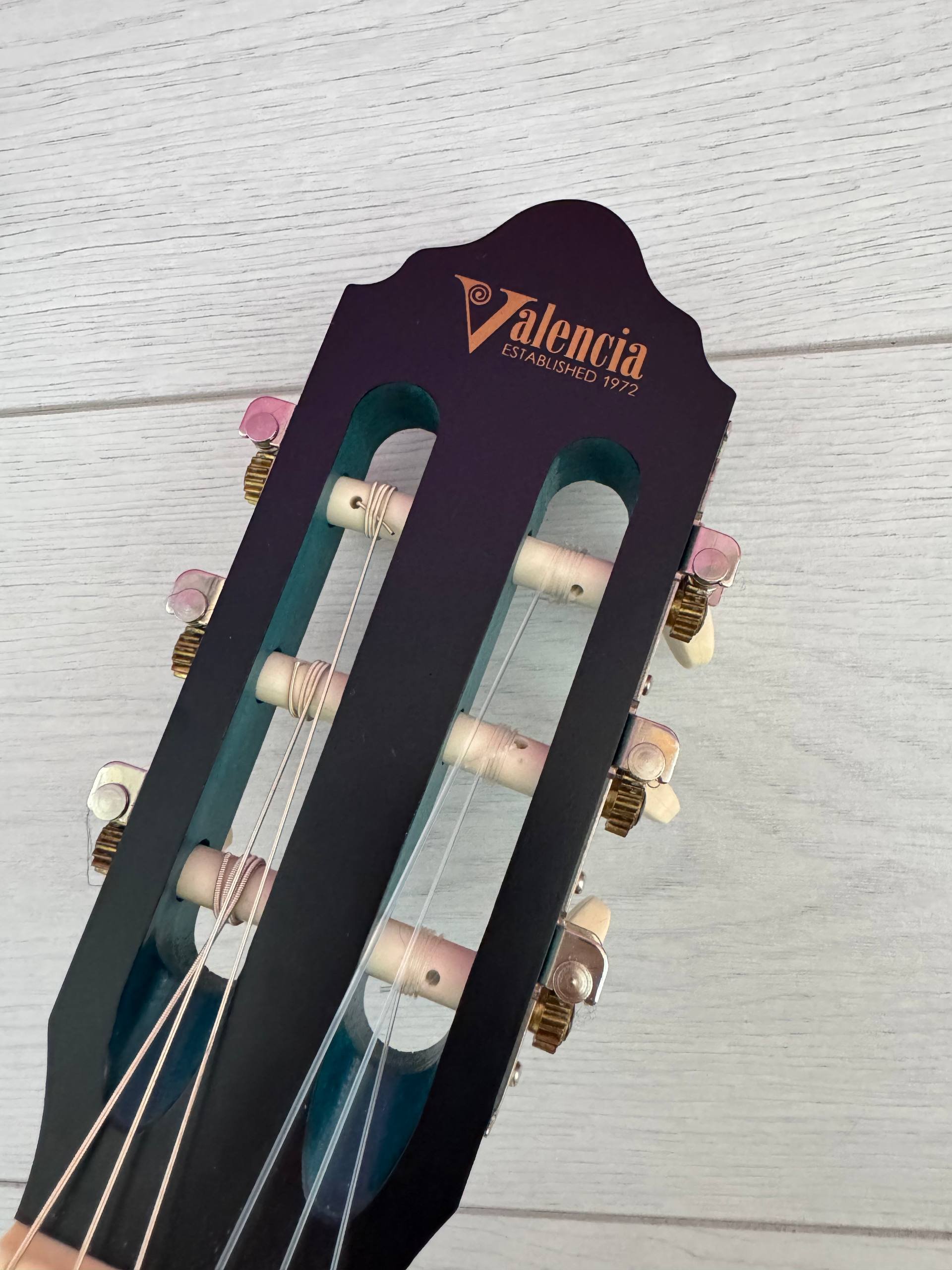 Valencia VC204TBU classical guitar with case — Alanya, Turkey